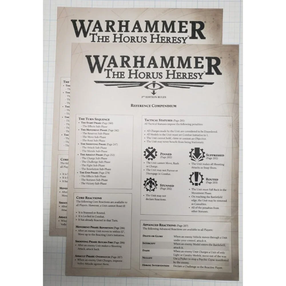 Warhammer 30k 3rd Edition Horus Heresy Age of Darkness Core Book Saturnine Ed - Picture 5 of 5